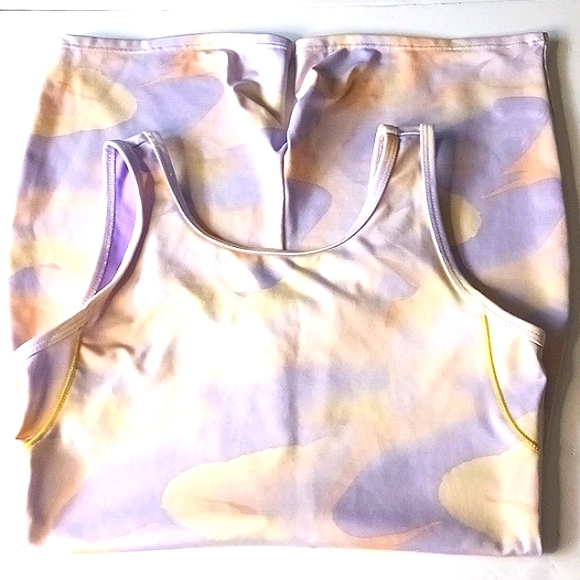 CAT&JACK Multi-Colored Pull-On Biketard Keyhole Cut-Out Back Size XL 14 - Picture 8 of 12